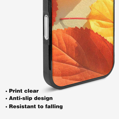 iPhone 16 Plus Case — Autumn Leaves, Unique Phone Case Design