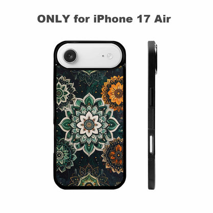 iPhone 17 Air Case — Small Mandala Pattern Randomly Varying Floral, Custom Print Case Cover