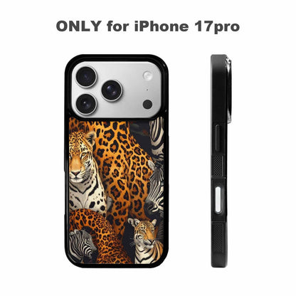 iPhone 17 Pro Case — Small Animal Print Pattern Randomly Animal, Custom Phone Case