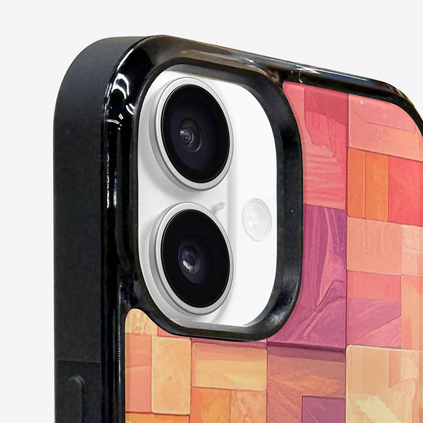 iPhone 16 Plus Case — Color Gradient Fade Pattern Hundreds Of, Customized Protective Case