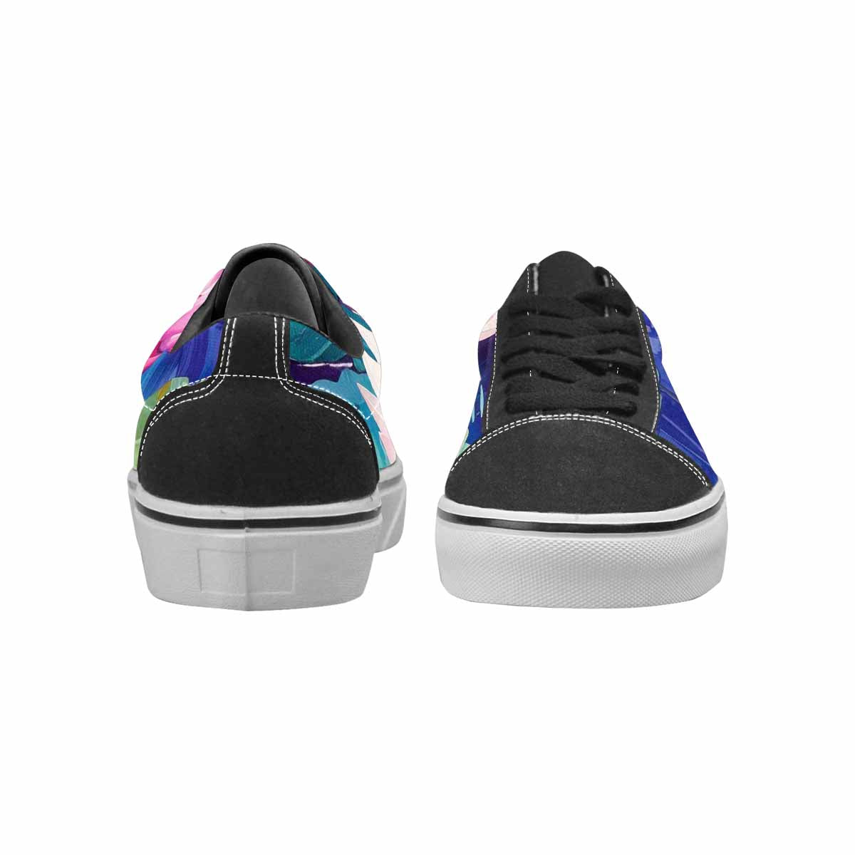 WOMEN'S Monet-Style Impressionist Water Canvas Lace-Up Cottagecore Sneakers