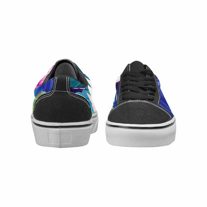 WOMEN'S Monet-Style Impressionist Water Canvas Lace-Up Cottagecore Sneakers