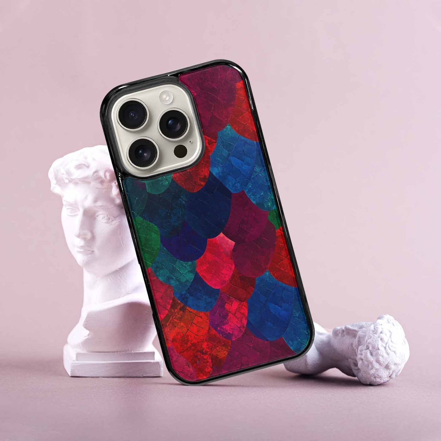 iPhone 16 Pro Case — Snake Print Dark Seamless Pattern Vibrant, Original Design Phone Case
