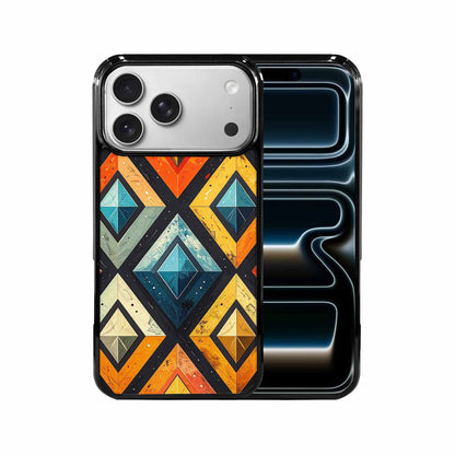 iPhone 17 Pro Max Case — Vintage Summer Diamond Retro Vintage, Customized Protective Case