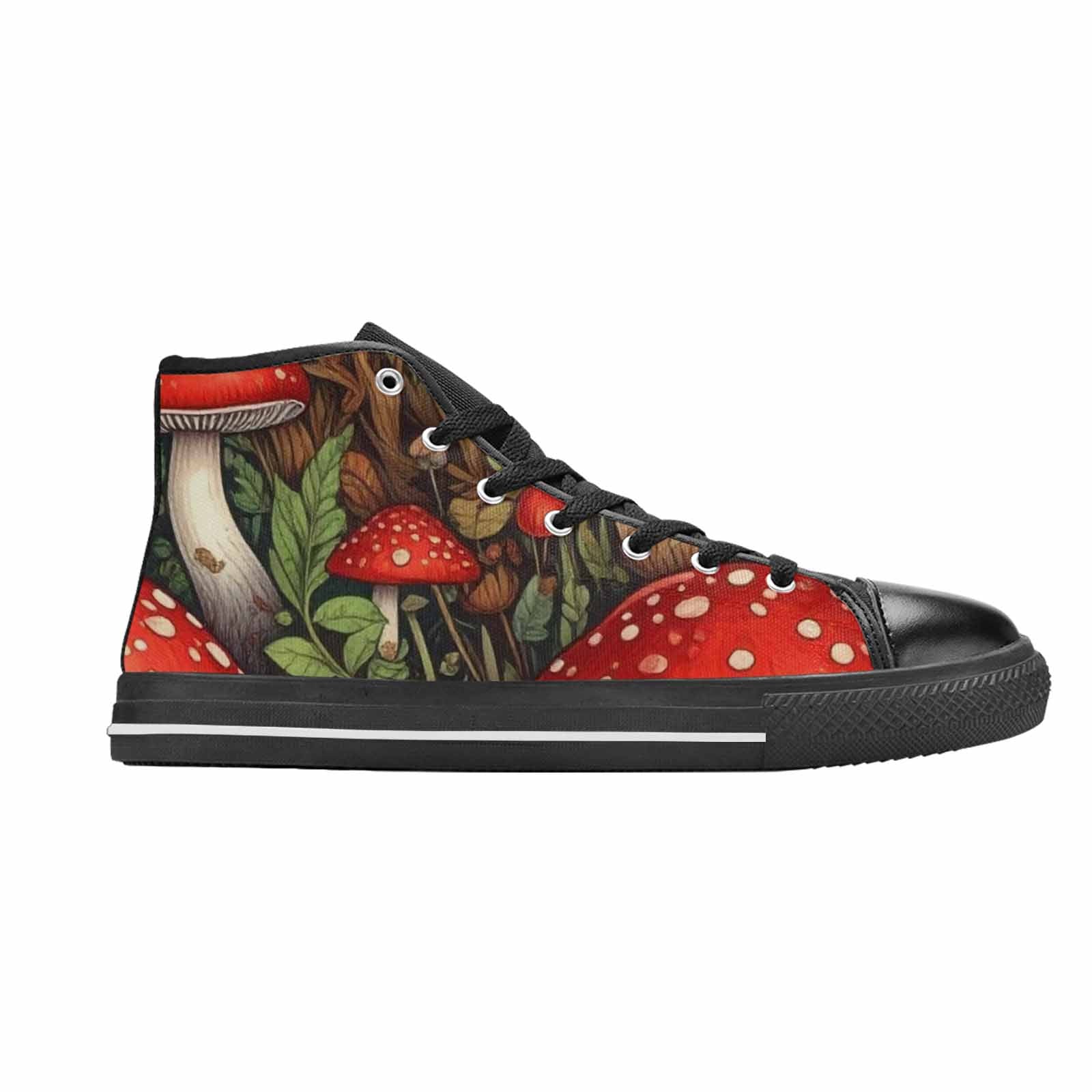 WOMEN'S Mushroom High Top Canvas Y2K Custom Shoes