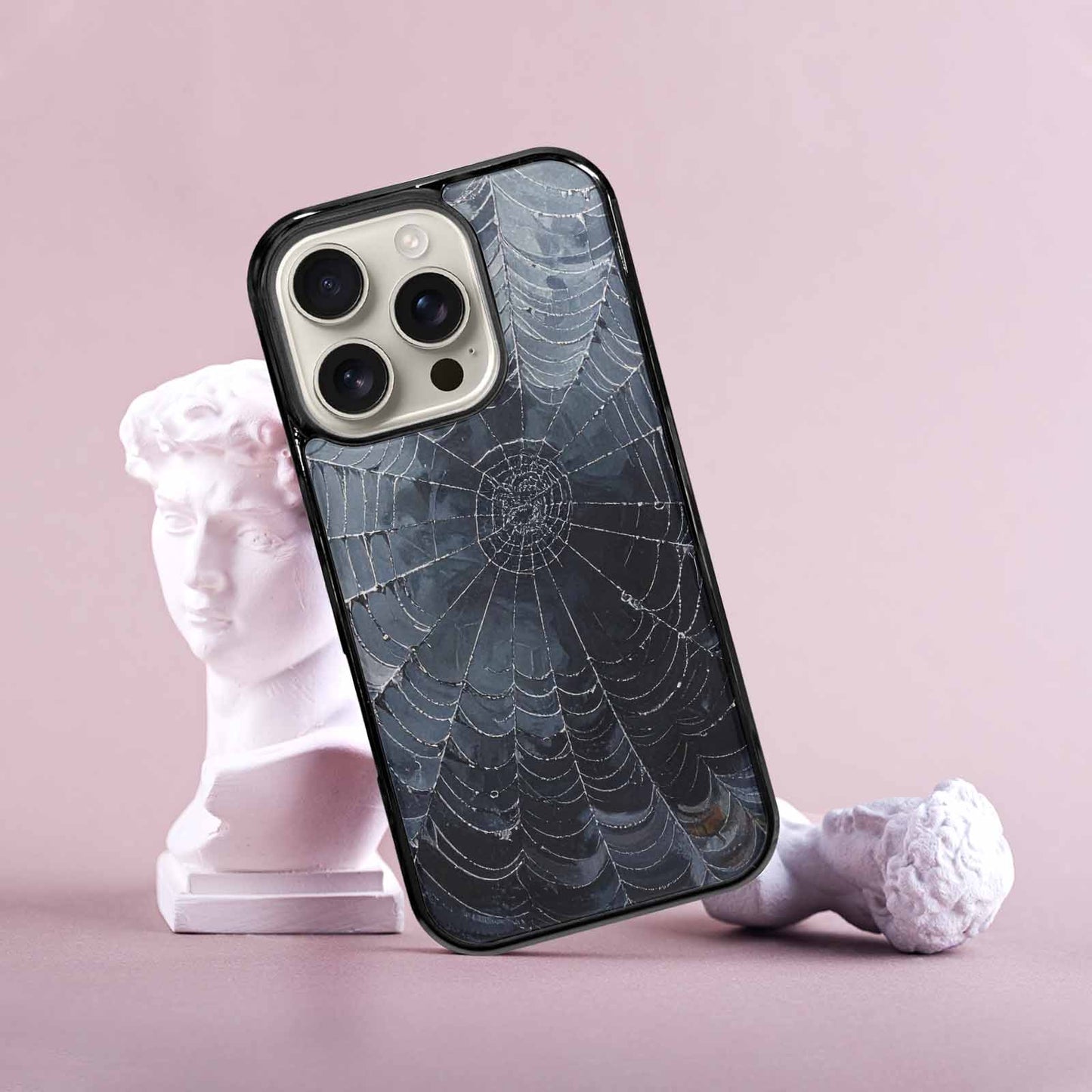 iPhone 16 Pro Case — Spider Web Gothic Spider Web Gothic, Custom Designed Case Cover