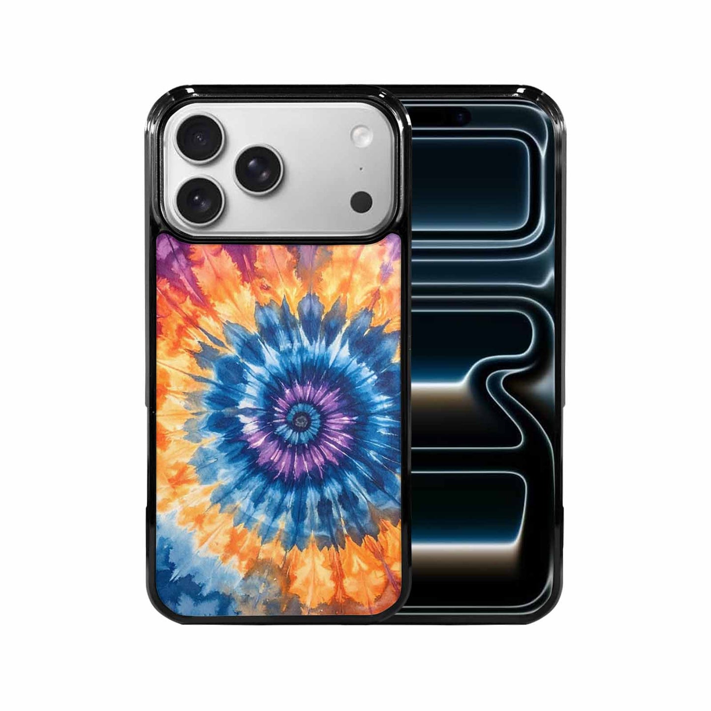 iPhone 17 Pro Max Case — Seamless Tileable Pattern Of Tie Dye, Custom Designed Case Cover