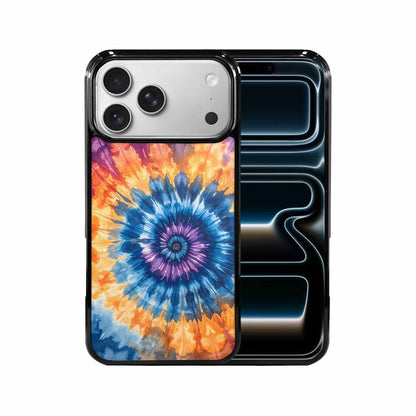 iPhone 17 Pro Max Case — Seamless Tileable Pattern Of Tie Dye, Custom Designed Case Cover
