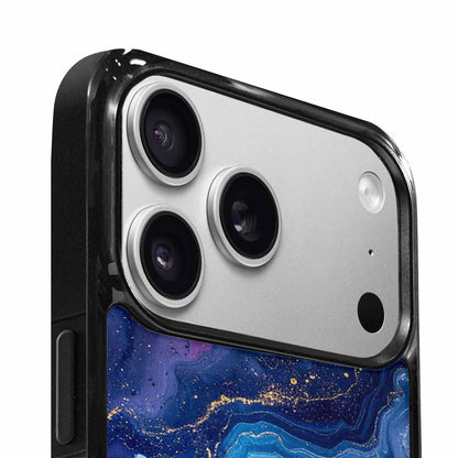 iPhone 17 Pro Max Case — Marble Galaxy Space, Custom Printed Phone Case