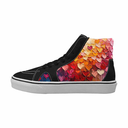 MEN'S Heart Burst High Top Canvas Aesthetic Shoes