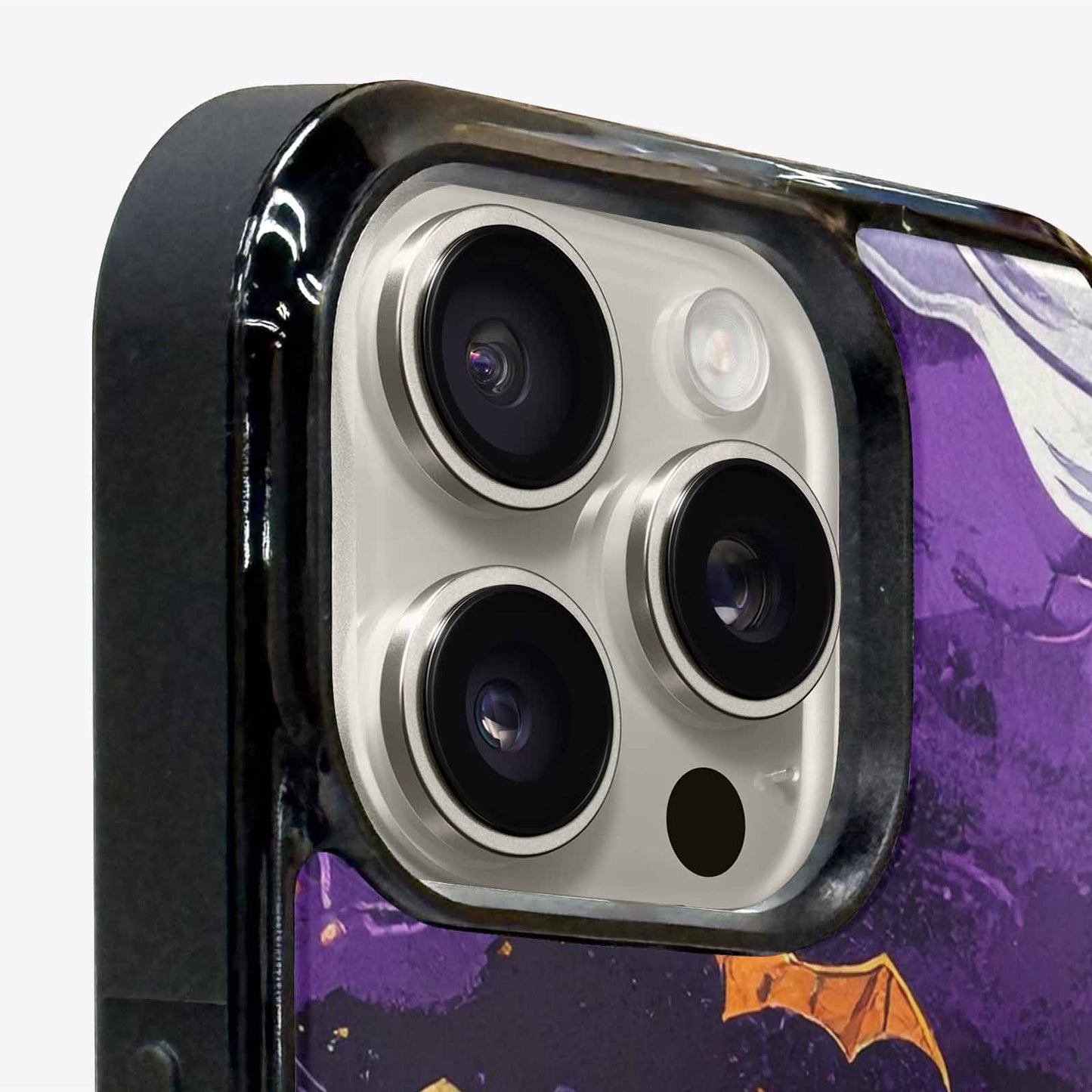 iPhone 16 Pro Max Case — Halloween Art Print Edge To Edge, Custom Art Phone Cover