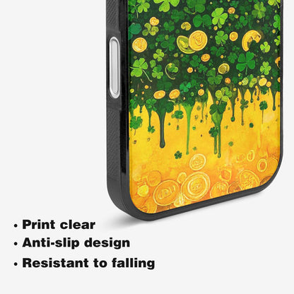 iPhone 16 Plus Case — St Patrick\'s Clover St Patrick\'s Clover, Custom Designed Case Cover