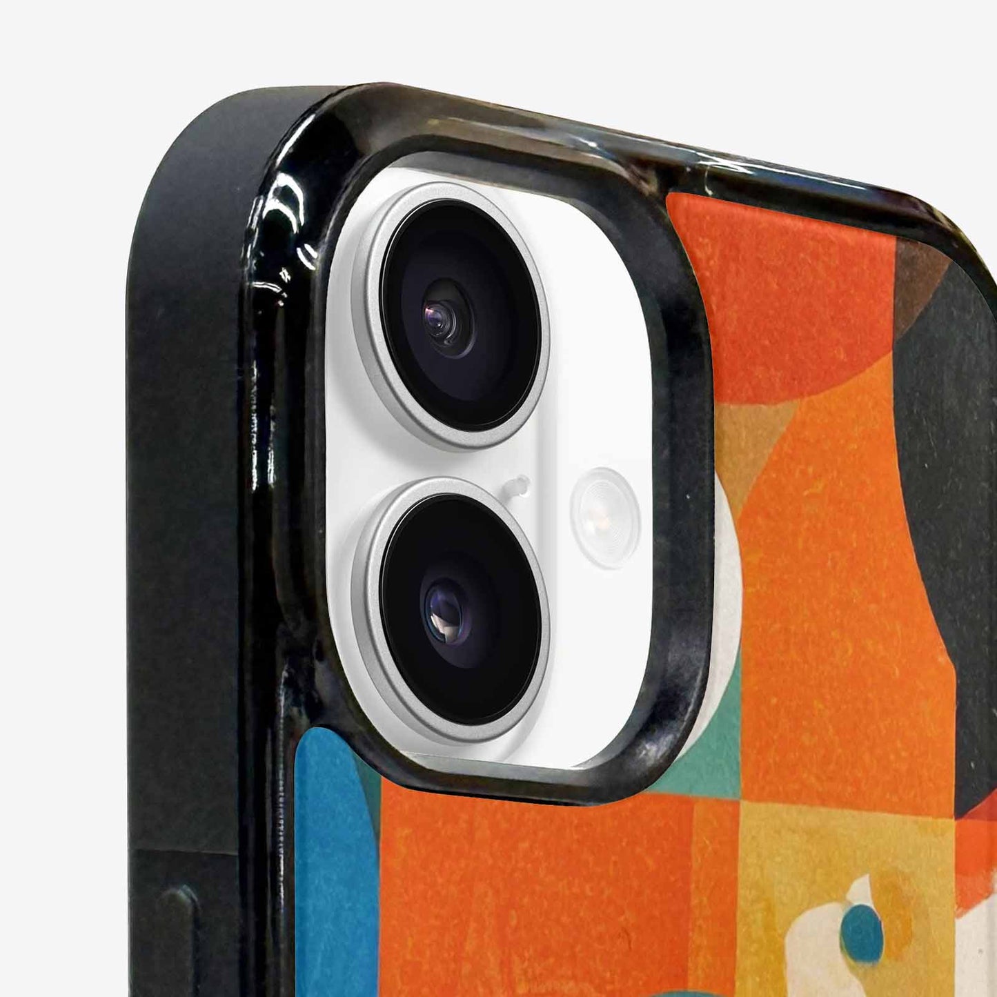 iPhone 16 Plus Case — 1990s Memphis Art Pattern, Custom Made Phone Cover