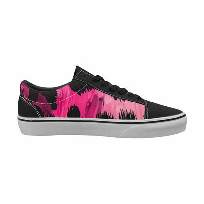 WOMEN'S Animal Print Lace-Up Canvas Surreal Shoes