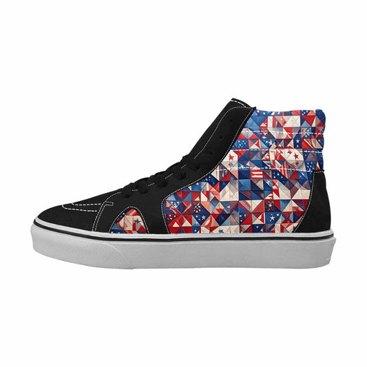 MEN'S American Flag Stars High Top Canvas Dreamcore Sneakers