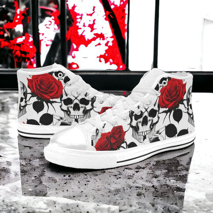 Skulls Roses Deluxe Men - Freaky Shoes®