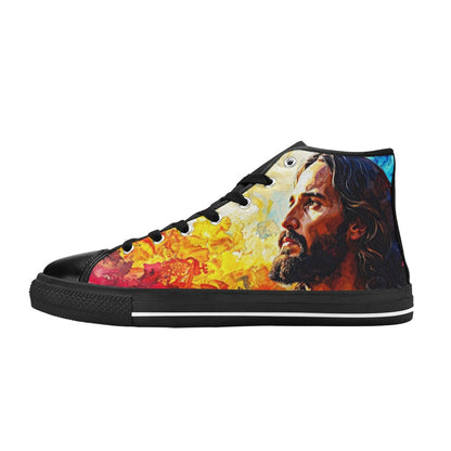 WOMEN'S Jesus3 High Top Canvas Dreamcore Custom Sneakers
