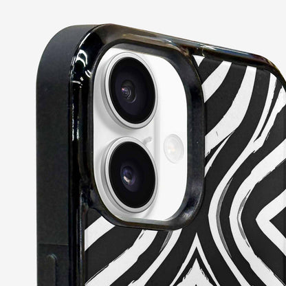 iPhone 16 Plus Case — Classic Zebra Print Custom, Custom Phone Case