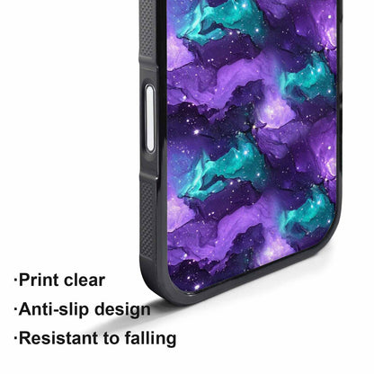 iPhone 17 Pro Case — Seamless Tileable Pattern Of Swirling Galaxy, Original Design Phone Case
