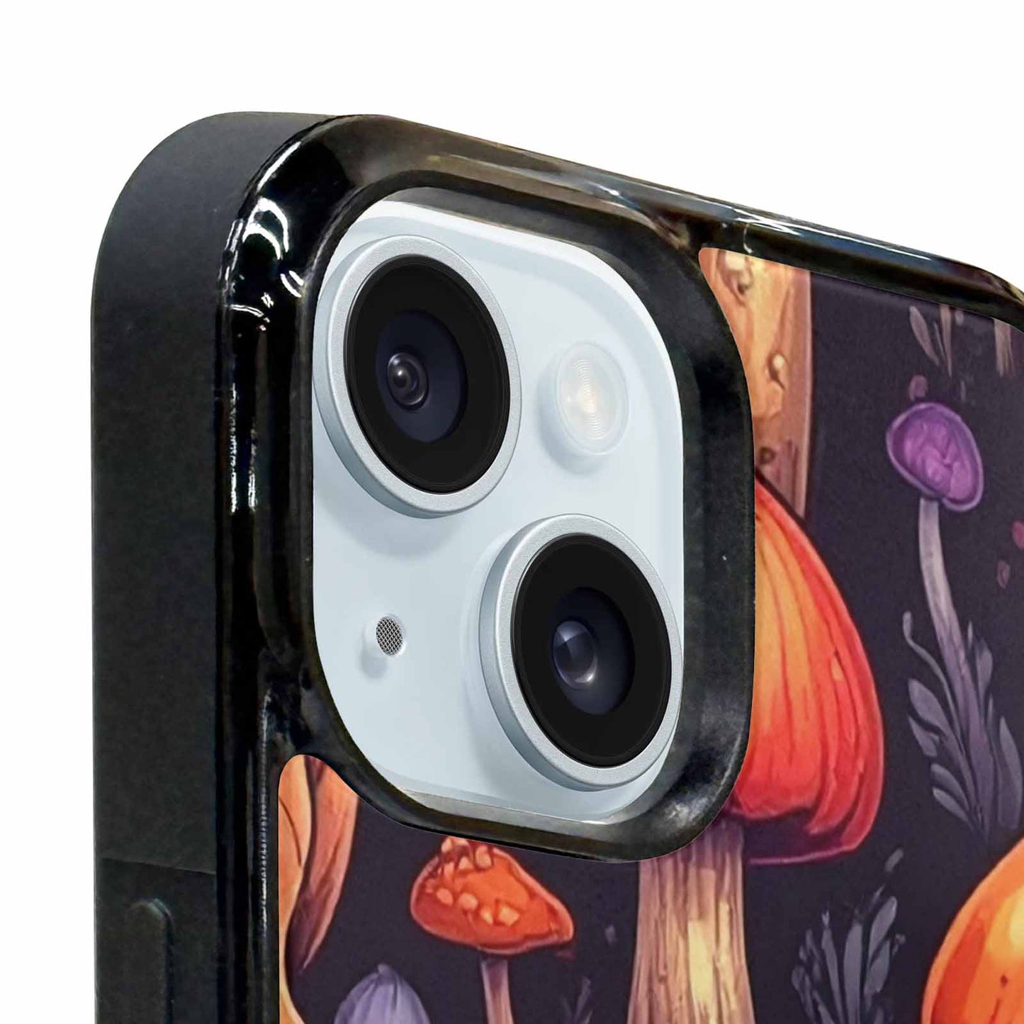 iPhone 15 Plus Case — Mushroom Skulls, Custom Designed Case Cover