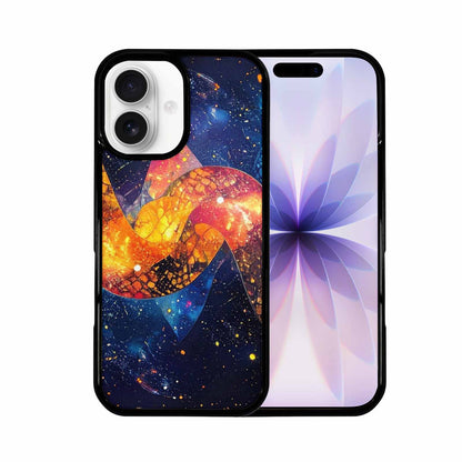 iPhone 17 Case — Snake Print Galaxy Seamless Animal Print, Customized Protective Case