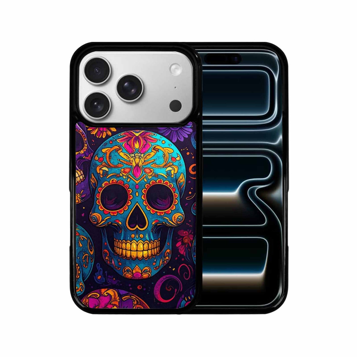 iPhone 17 Pro Case — Skull Dark Art Gothic Print Gothic, Custom Print Case Cover