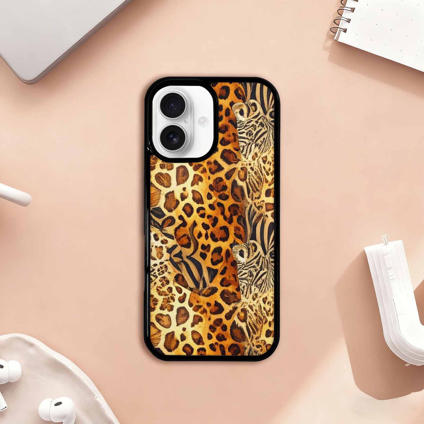 iPhone 17 Case — Small Animal Print Pattern, Animal Print, Unique Phone Case Design