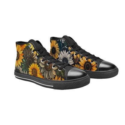 MEN'S Blend Melt Them High Top Canvas Dark Academia Shoes