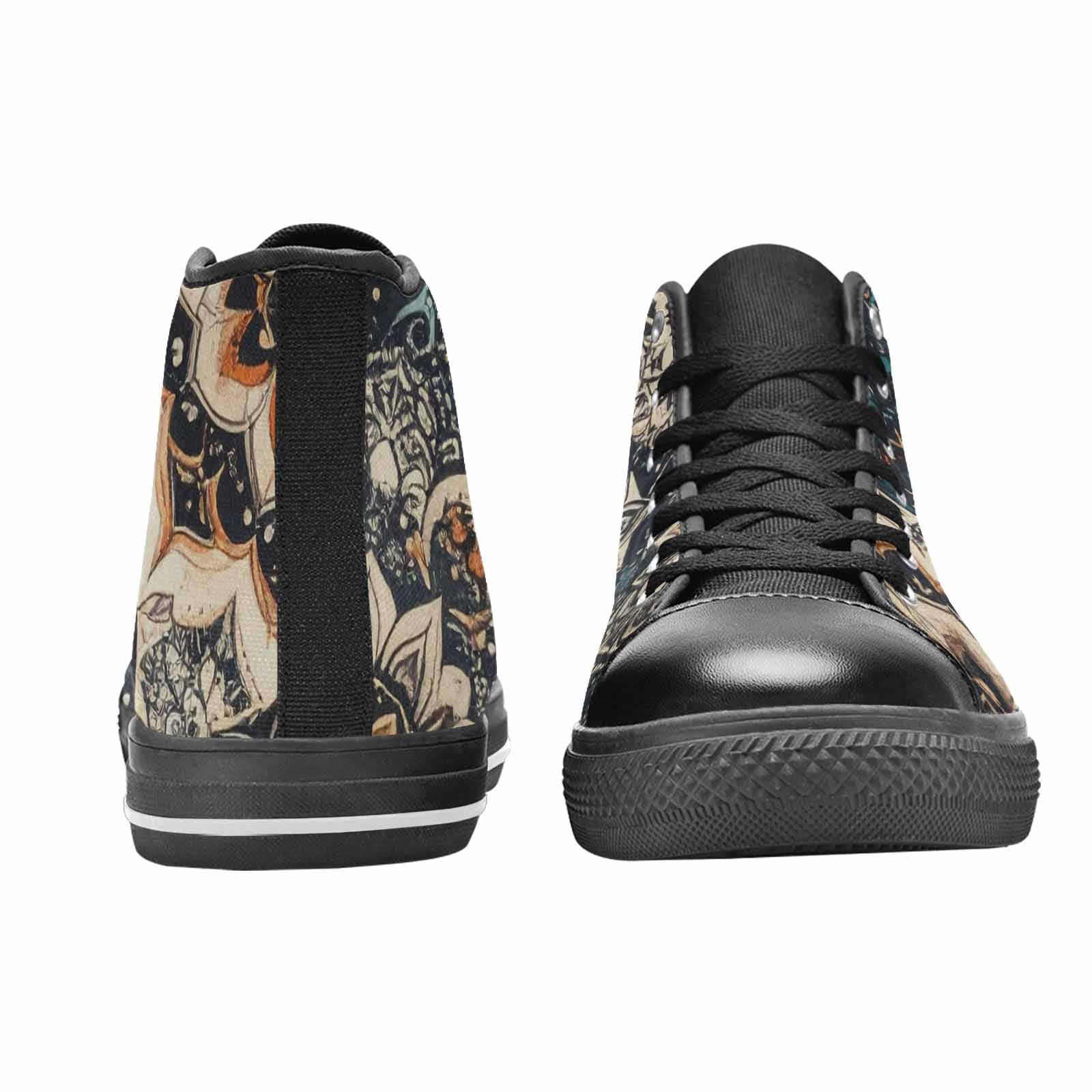 WOMEN'S Mandala High Top Canvas Vivid Custom Shoes