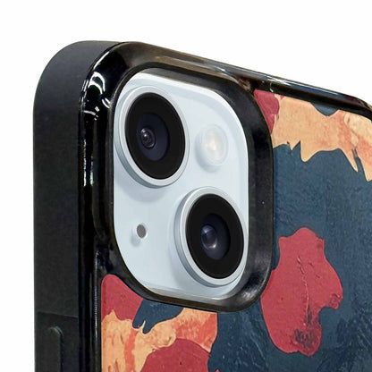 iPhone 15 Case — Leopard Wallpaper Print Custom, Customized Protective Case