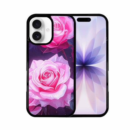 iPhone 17 Case — Watercolor Marble Rose Watercolor Abstract, Custom Phone Case