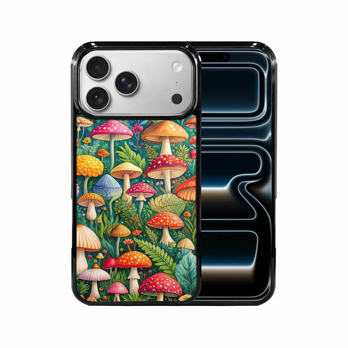 iPhone 17 Pro Max Case — Mushrooms Botanicalmushrooms P Hh6 Floral, Custom Printed Phone Case