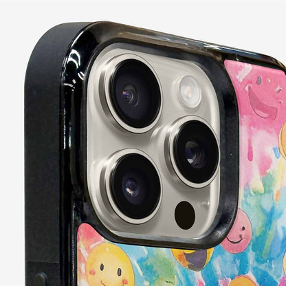 iPhone 16 Pro Max Case — Smiley Facessmiley Faces Tie D, Customized Protective Case