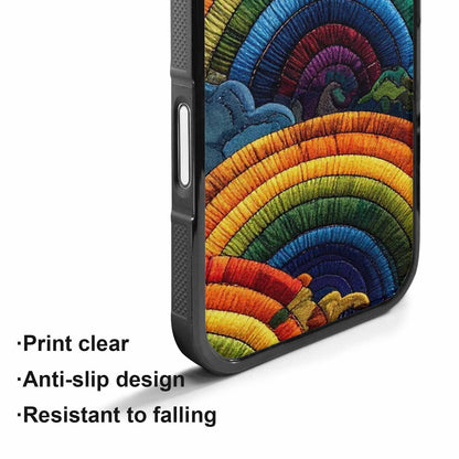 iPhone 17 Case — Vivid Camo Rainbow Camo, Unique Phone Case Design