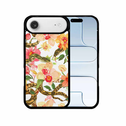 iPhone 17 Air Case — Snakes Print Floral Seamless Pattern Floral, Custom Designed Case Cover