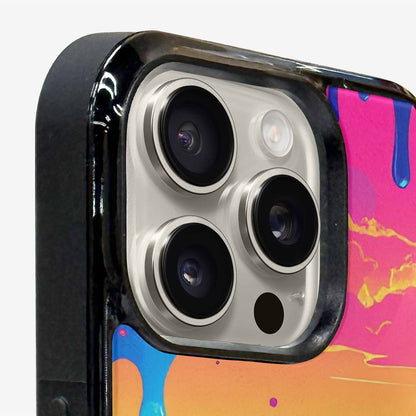 iPhone 16 Pro Max Case — I Surrealist Dreamscape Pattern Melting Clocks, Custom Designed Case Cover