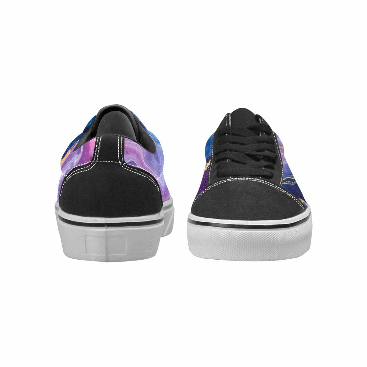 MEN'S Marble Galaxy Canvas Lace-Up Aesthetic Shoes
