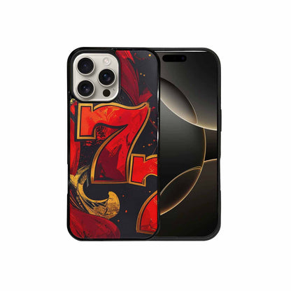 iPhone 16 Pro Max Case — Dice And Casino Pattern Seamless Repeat, Original Design Phone Case