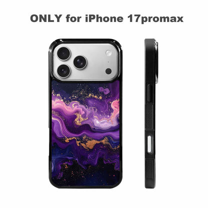 iPhone 17 Pro Max Case — Seamless Repeating Pattern Of Galaxy Space, Unique Phone Case Design