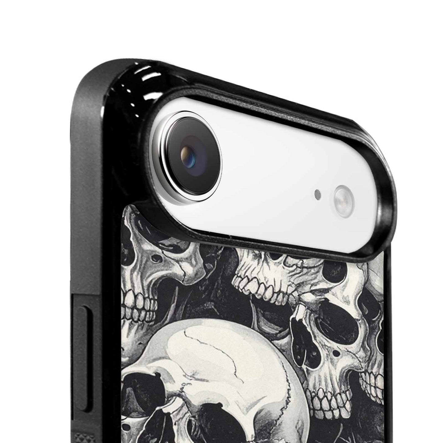 iPhone 17 Air Case — Skulls Classic Black White Small Gothic, Custom Made Phone Cover