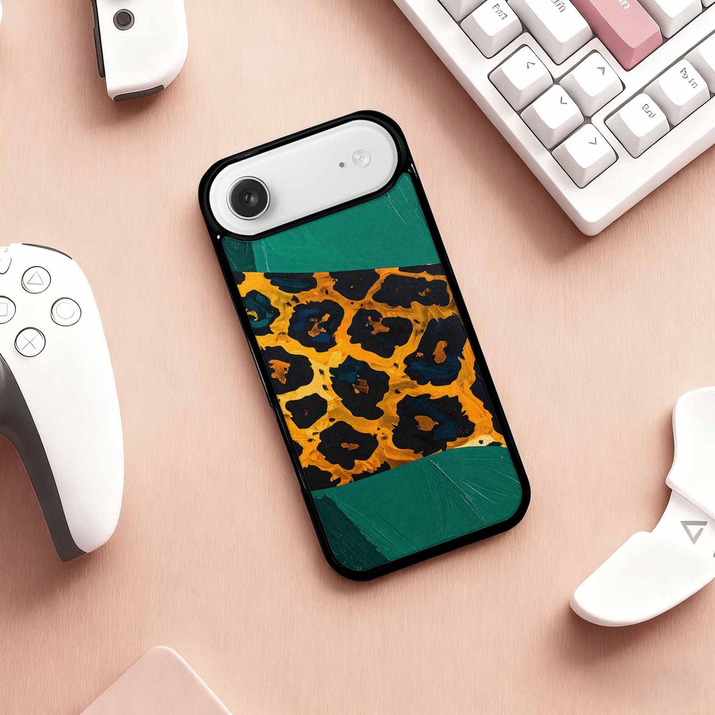 iPhone 17 Air Case — Animal Print Leopard Wallpaper Pattern Animal, Original Design Phone Case