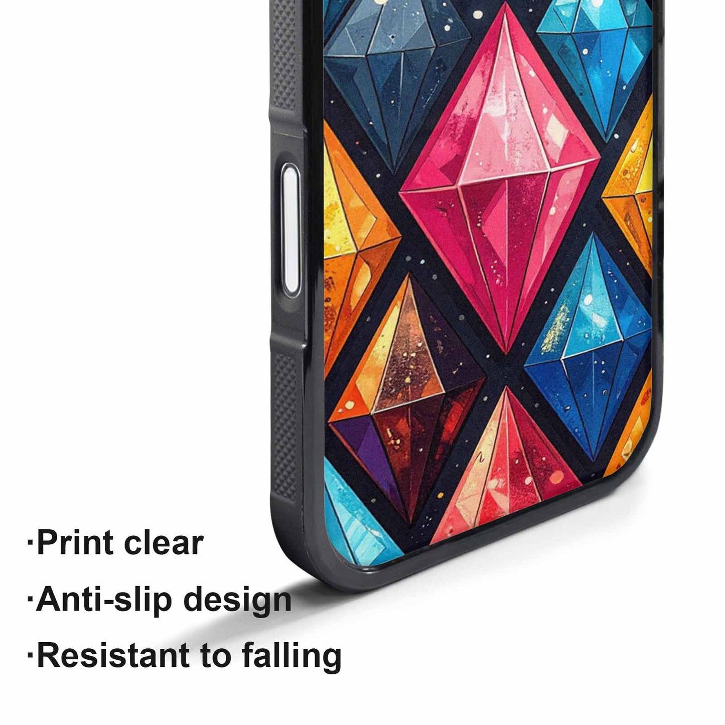 iPhone 17 Pro Max Case — Vintage Summer Diamond Retro Vintage, Unique Phone Case Design