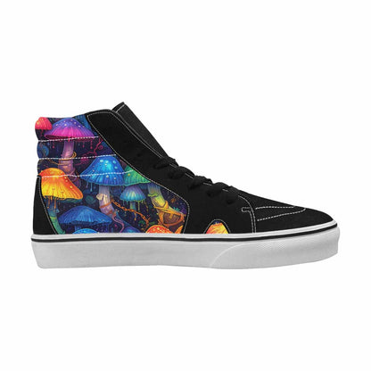 MEN'S More Overlapping Ontop Each High Top Canvas Vibrant Chaos Sneakers