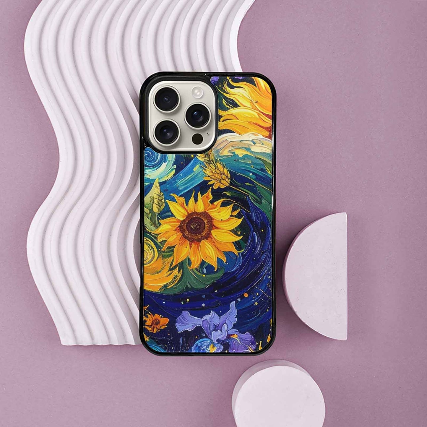 iPhone 16 Pro Max Case — Blend All Versions Together Melting Together, Custom Art Phone Cover