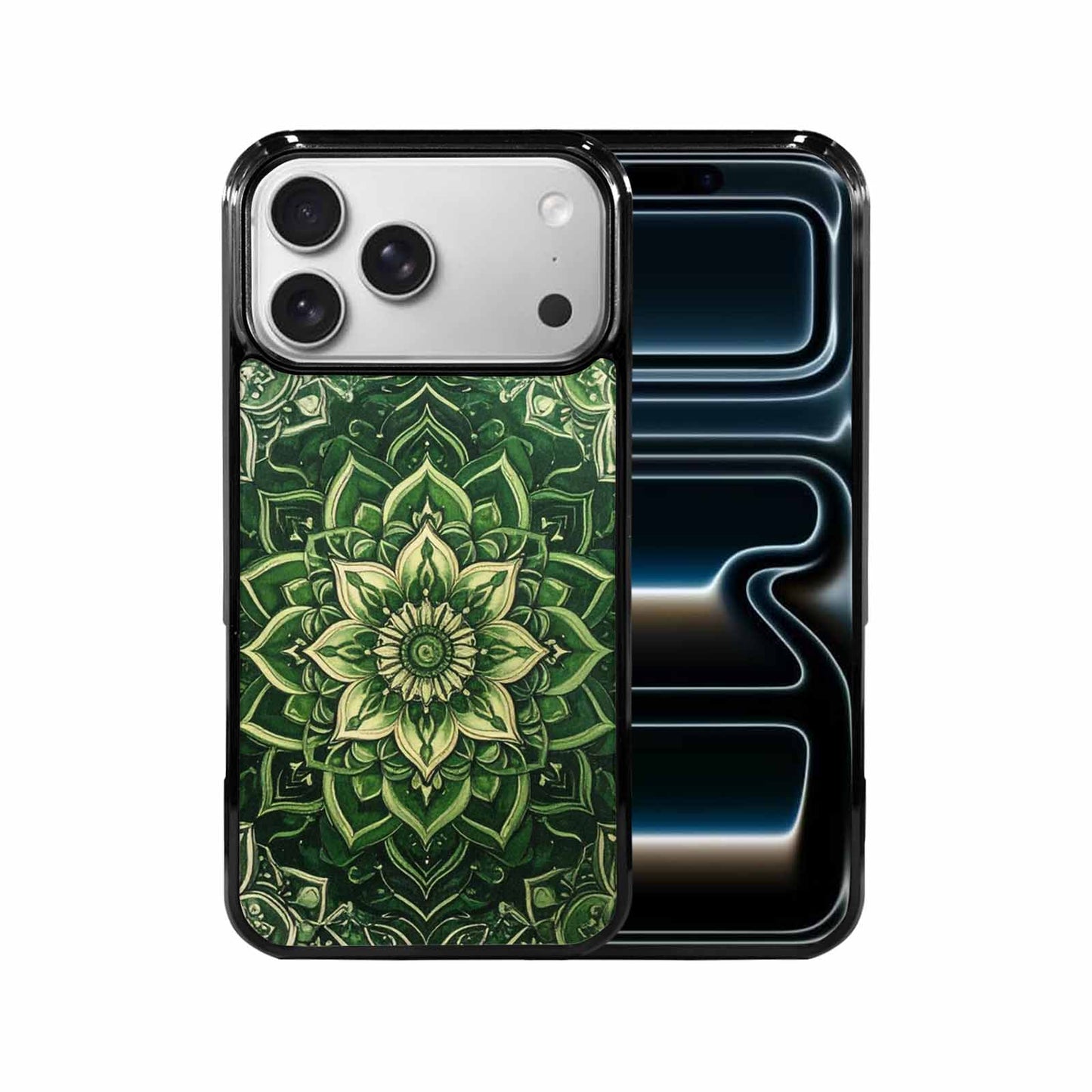 iPhone 17 Pro Max Case — Small Mandala Pattern, Randomly Floral, Original Design Phone Case