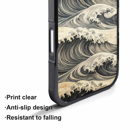 iPhone 17 Pro Max Case — Vintage Americana Wave Retro Vintage, Original Design Phone Case