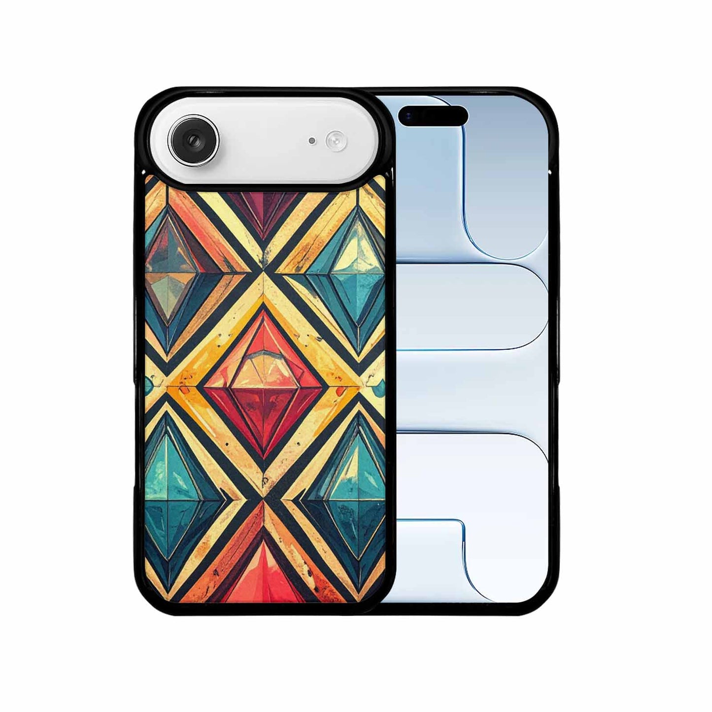 iPhone 17 Air Case — Vintage Summer Diamond Retro Vintage, Customized Protective Case