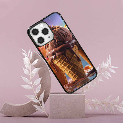 iPhone 15 Pro Max Case — Extreme Close Up Shot Only Drippig, Custom Printed Phone Case