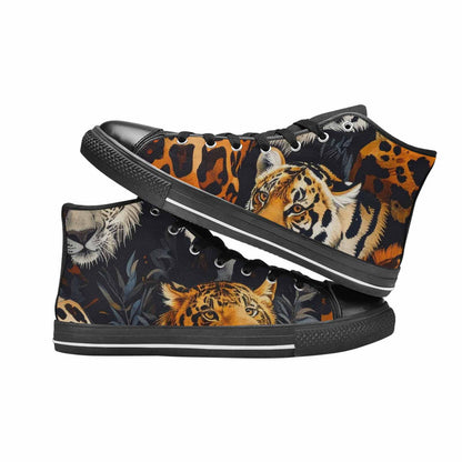 MEN'S Animal Print High Top Canvas Y2K Custom Sneakers