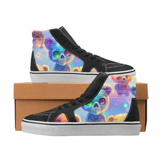 WOMEN'S Skulls High Top Canvas Streetwear Y2K Custom Printed Shoes